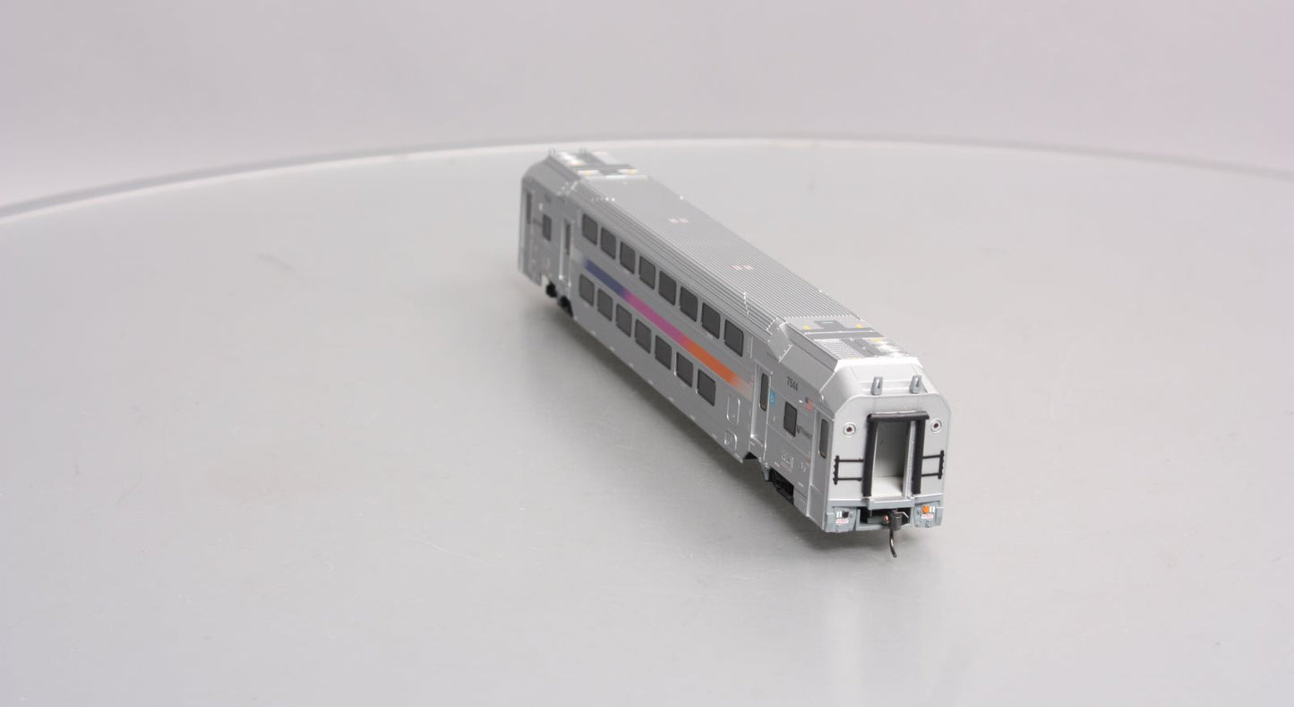 Atlas 20004120 HO NJ Transit Multi-level Commuter Coach Car #7544