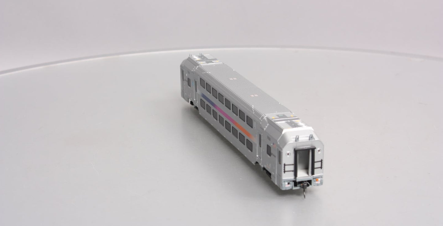 Atlas 20004126 HO New Jersey Transit Multi-level Commuter Coach Trailer #7626