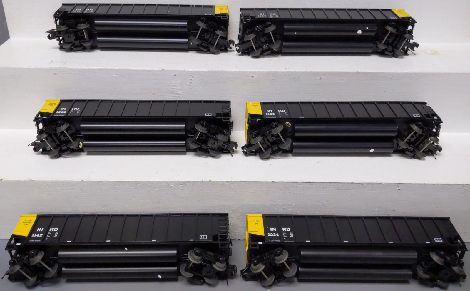 MTH 20-90738 Coalporter Hopper Car w/ Coal Load 6-Car Set