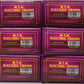 MTH 20-90893 O W&LE 4-Bay Hopper (Pack of 6)