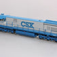 MTH 20-20932-1 O CSX U30C Diesel Engine with PS-3.0 (Hi-Rail) #7266