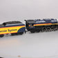 MTH 20-3289-1 Chessie 2-8-4 Berkshire Steam Locomotive Hi-Rail w/PS2 #2727