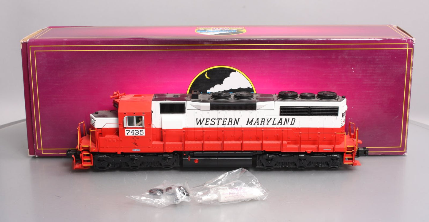 MTH 20-20538-1 O Western Maryland EMD SD35 Diesel Engine w/PS3 #7435