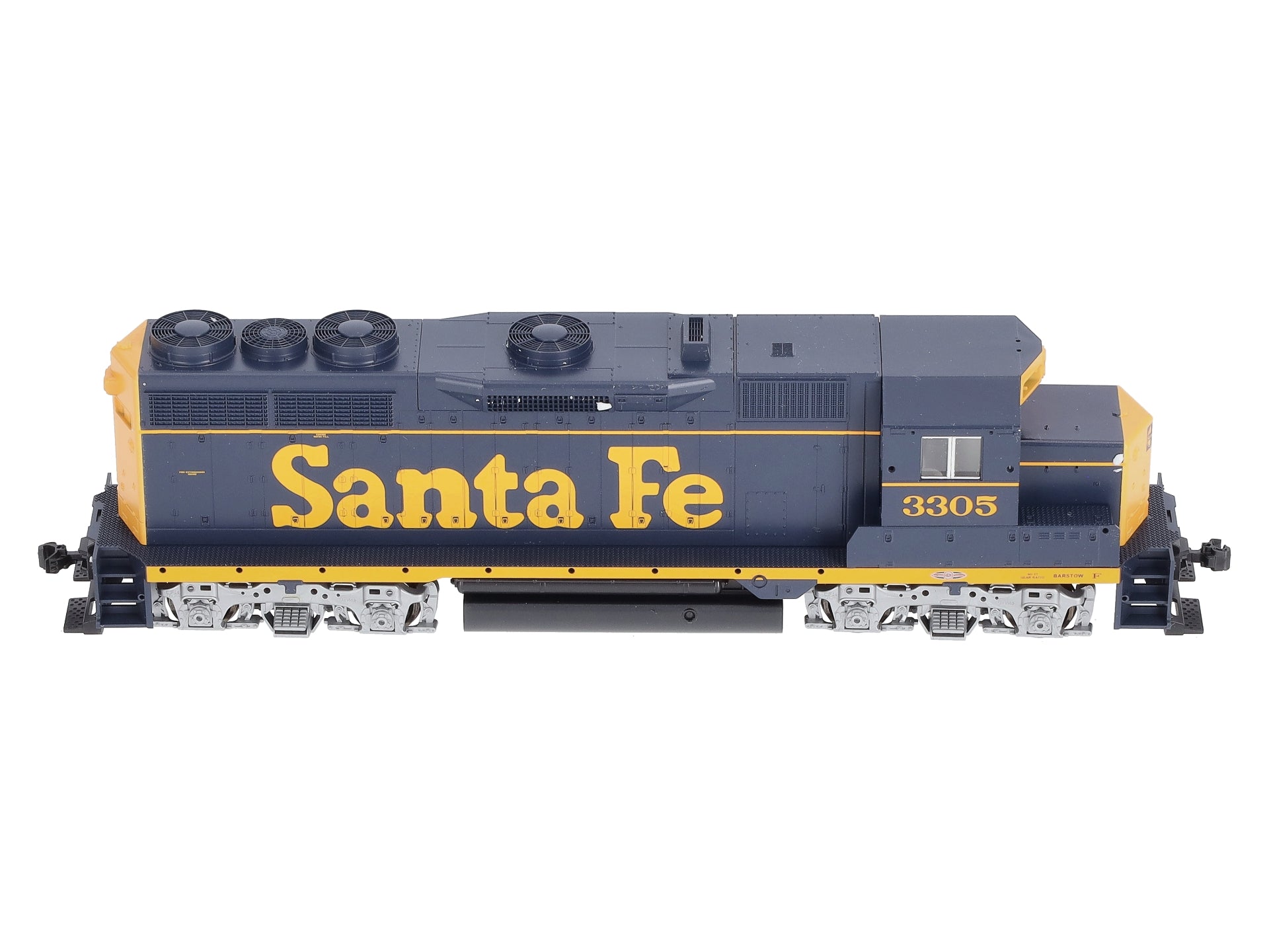 Kato 37-3022 HO Santa Fe Dress Blue EMD GP35 Phase Ia Diesel Locomotive #3305