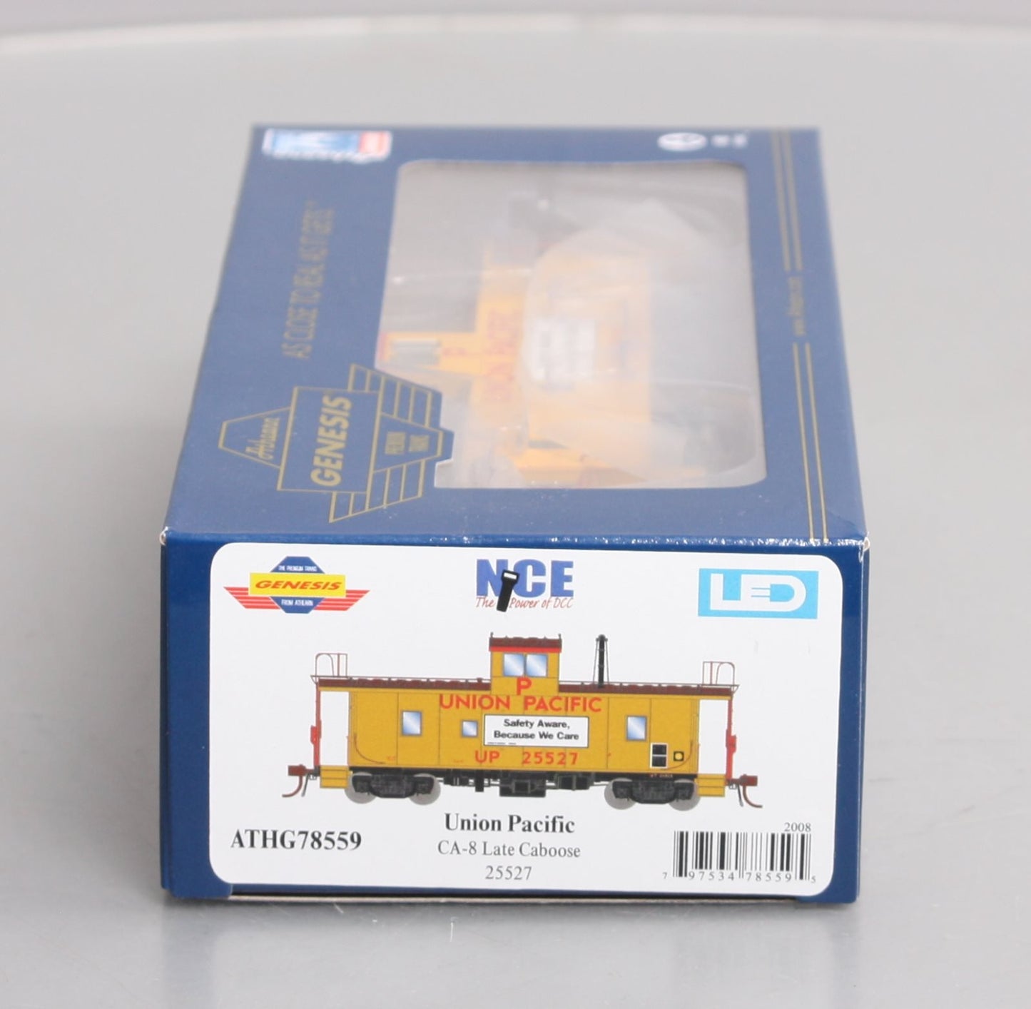Athearn G78559 HO Union Pacific CA-8 Late Caboose with Lights #25527