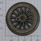 Lionel 5L-40 Cast Iron Thick Rim Spoked 2-5/8" Std Gauge Loco Plain Wheel w/Brng