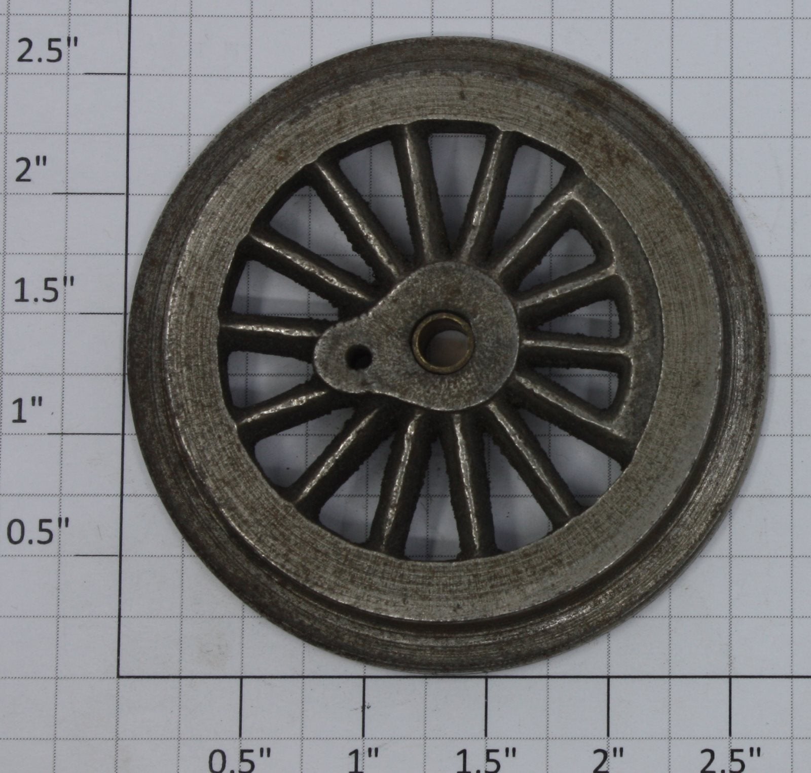 Lionel 5L-40 Cast Iron Thick Rim Spoked 2-5/8