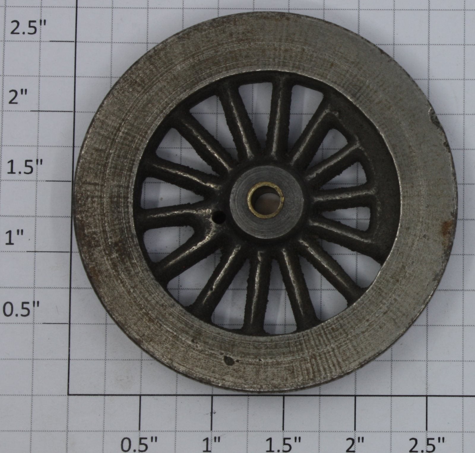 Lionel 5L-40 Cast Iron Thick Rim Spoked 2-5/8