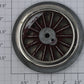 Lionel 400E-69 Red Spoked 2-3/4" Std. Gauge Steam Loco Gear Wheel (4-40 Thread)