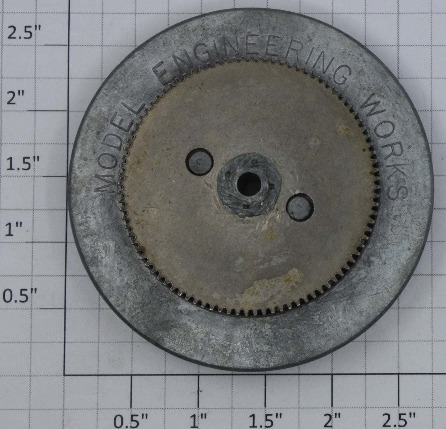 Lionel 400E-69 Red Spoked 2-3/4" Std. Gauge Steam Loco Gear Wheel (4-40 Thread)