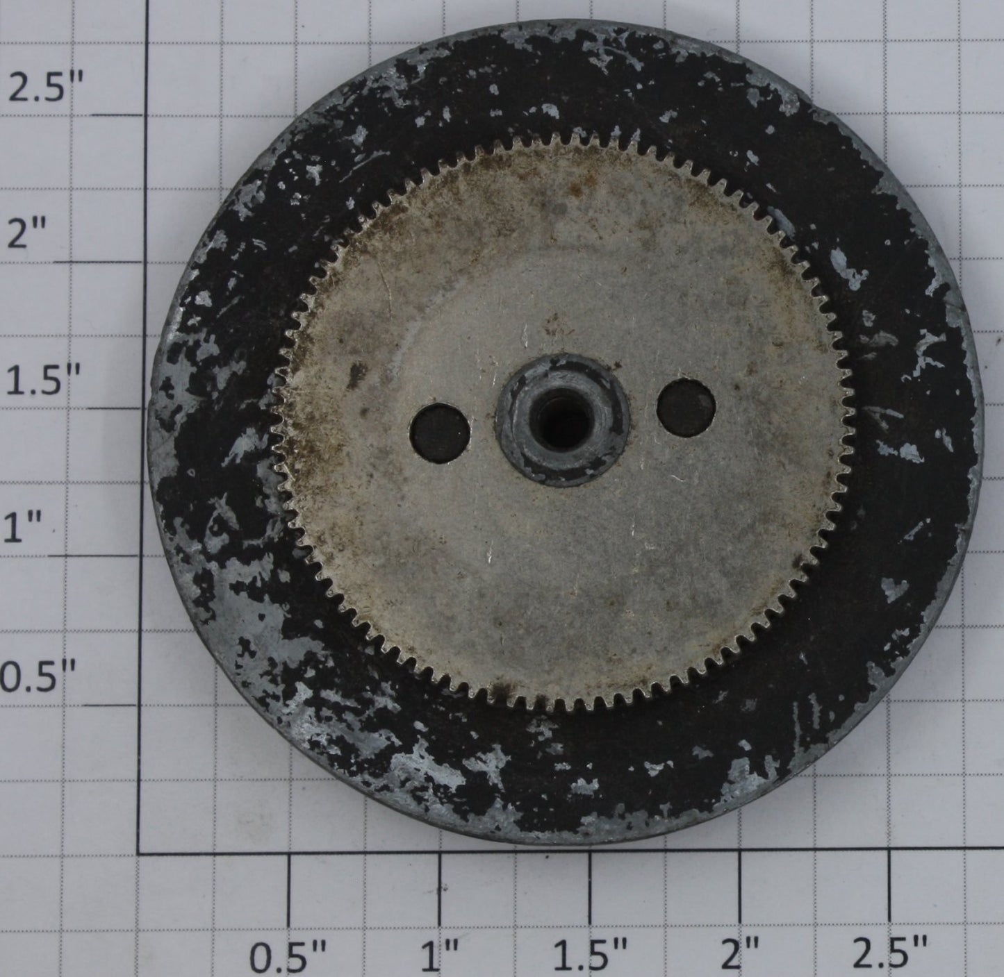 Lionel 400E-95 Black Spoked 2-3/4" Std. Gauge Steam Loco Gear Wheel