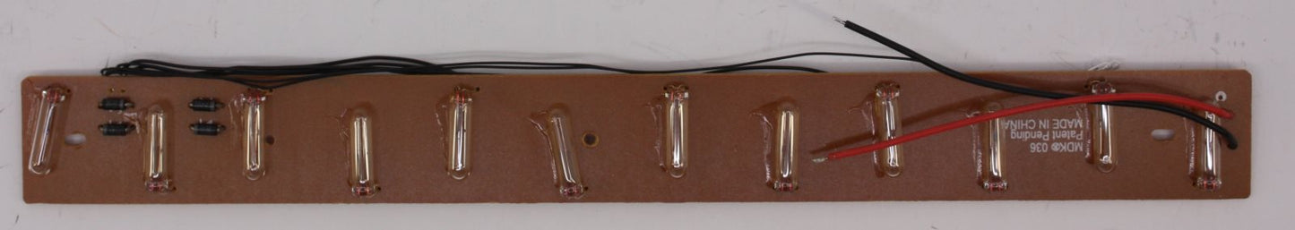 Lionel 21200-330 Observation Car Lighting PCB Circuit Board w/Warning Lights