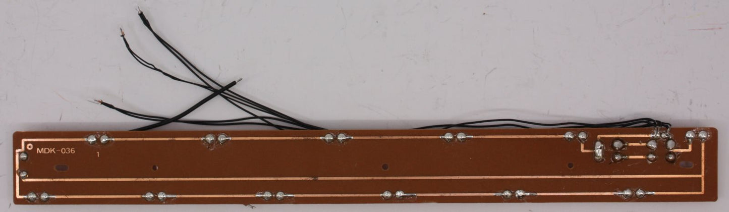 Lionel 21200-330 Observation Car Lighting PCB Circuit Board w/Warning Lights