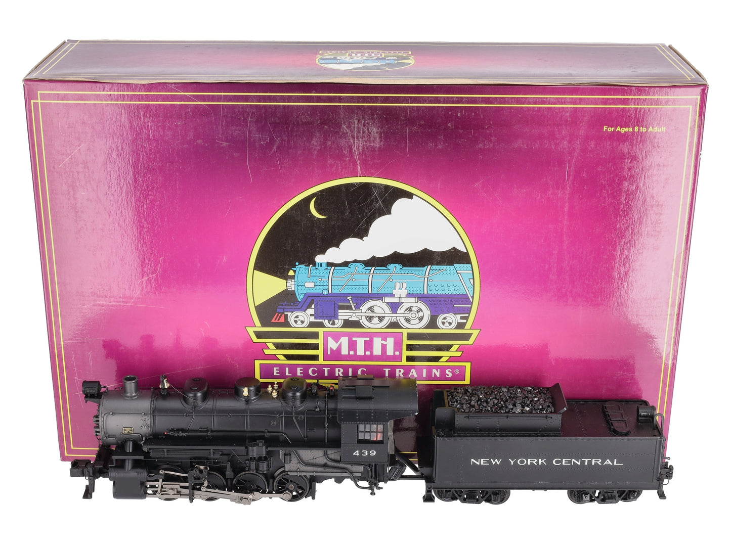 MTH 20-3122-1 NYC 0-8-0 USRA Steam Locomotive #439 w/Proto-Sound 2.0 LN/Box