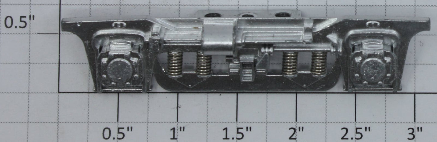 K-Line K4600-08-01 Left Silver Diecast Passenger Truck Side with Bushings