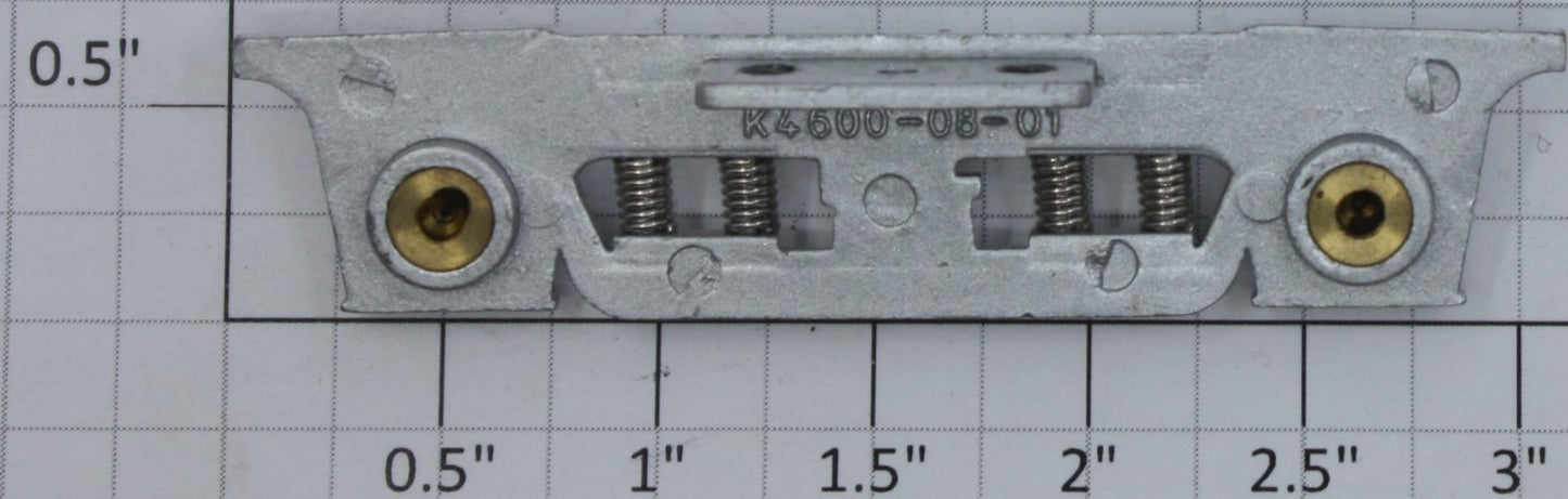 K-Line K4600-08-01 Left Silver Diecast Passenger Truck Side with Bushings