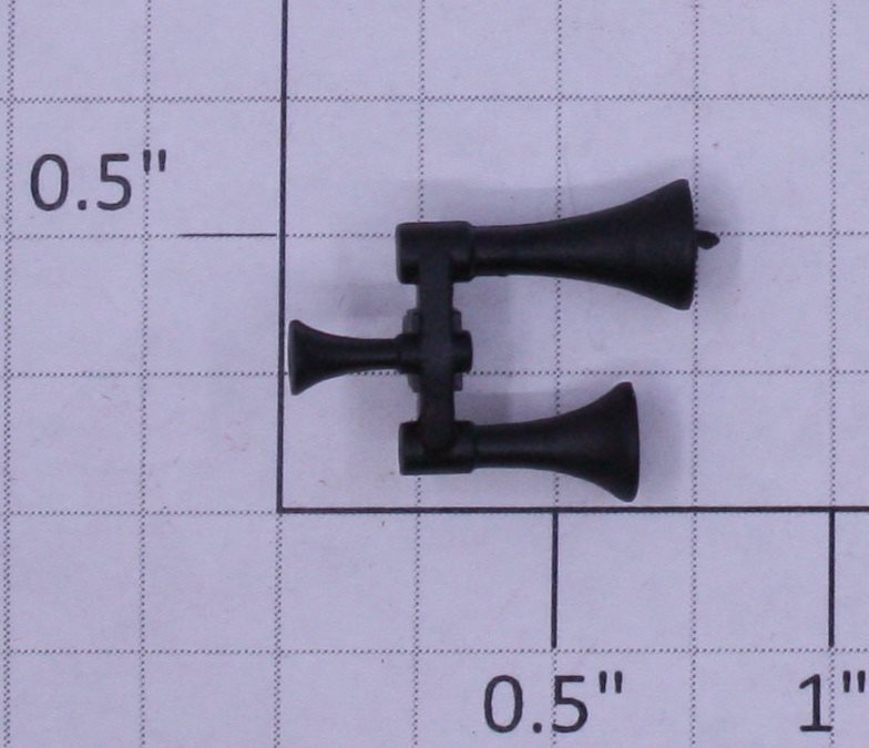 K-Line K2200-27 3-Chime Plastic Ornamental Horn