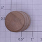Acme 0716-1531 O Gauge Unfinished Wood Oil Barrel Drum