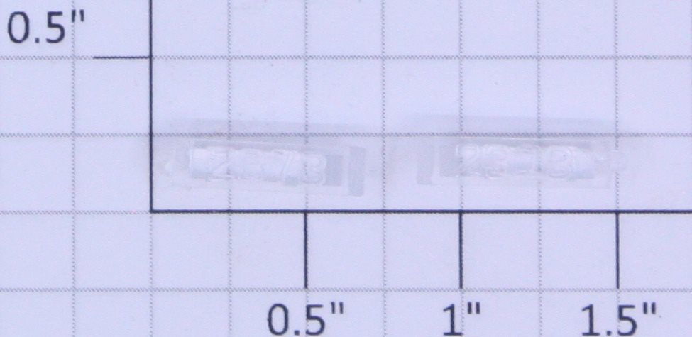Lionel 2373-8/10 Canadian Pacific Marker Lens / Numberboards (Set of 2)