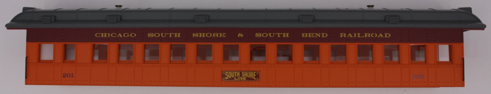 Lionel 21331-2 #201 Chicago South Shore and South Bend Railroad Shell