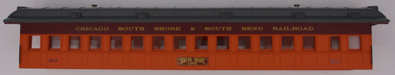 Lionel 21331-2 #201 Chicago South Shore and South Bend Railroad Shell