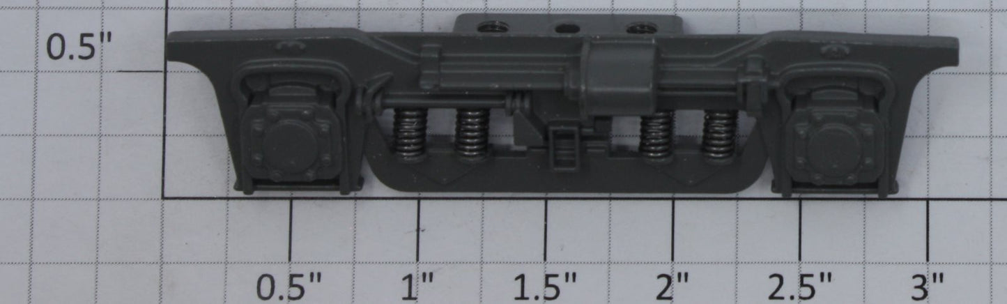 K-Line K4600-08-02 Right Gray Diecast Passenger Truck Side with Bushings