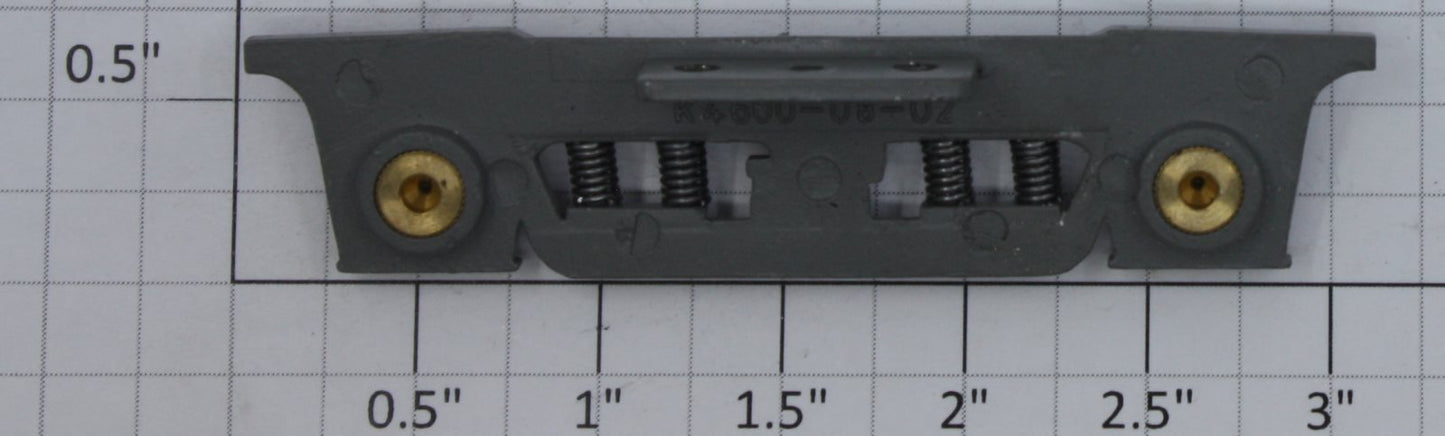 K-Line K4600-08-02 Right Gray Diecast Passenger Truck Side with Bushings