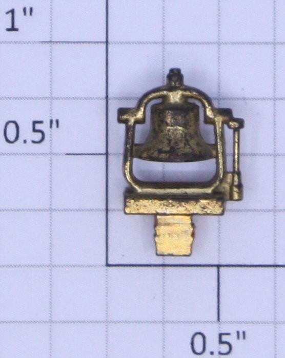 Lionel 600-19 Gold Ornamental Metal Bell