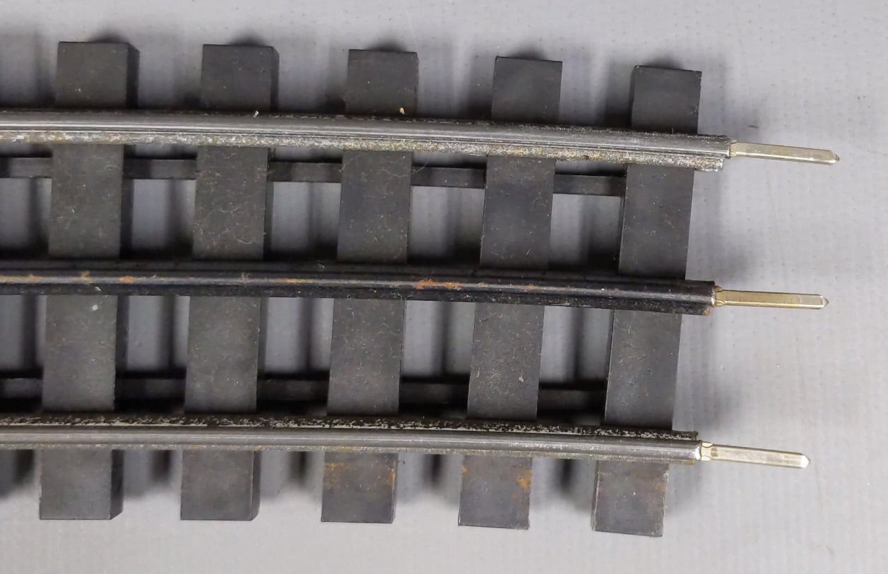Gargraves 80-101S O 3 Rail Phantom Tinplate 80" Curve Tie Sectional Track (12)