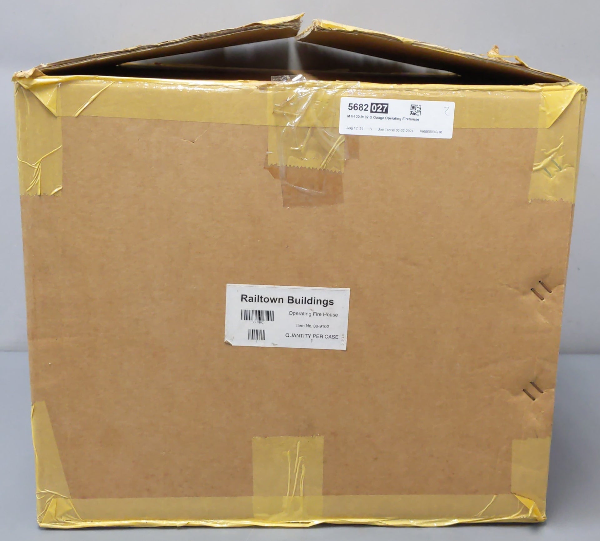 MTH 30-9102 O Gauge Operating Firehouse VG/Box