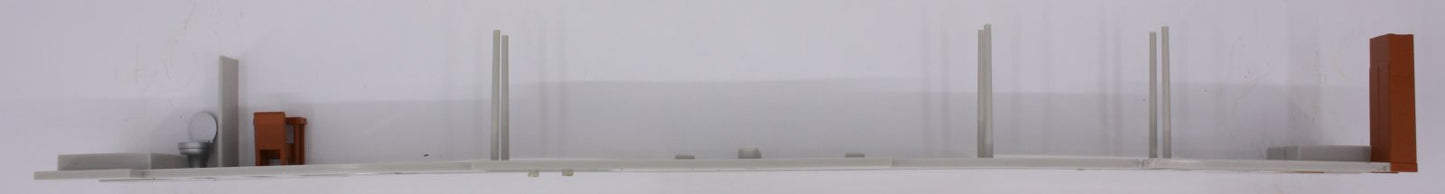 Lionel 39070-5 Freedom Train Heavyweight Baggage Car Interior