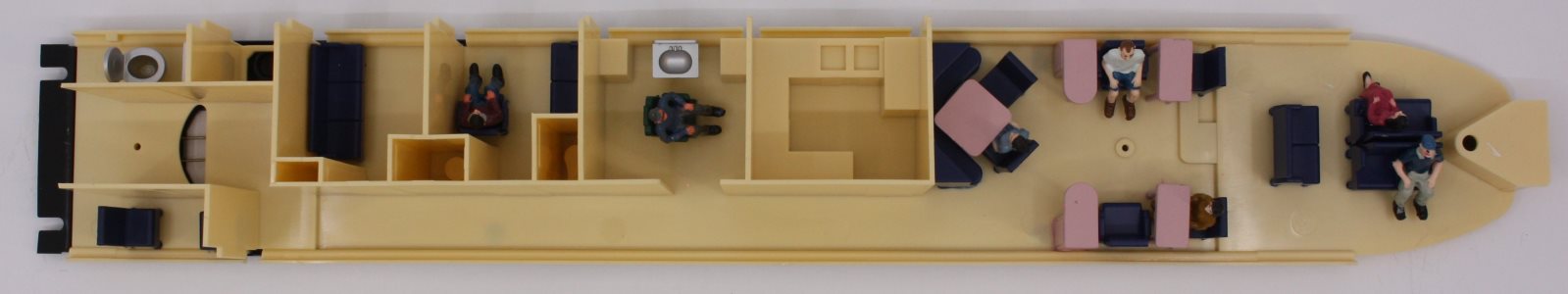 Lionel 39015-5 Union Pacific Streamlined Observation Car Interior with Frame