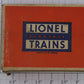 Lionel No. 37 Super O Early Version Uncoupler Track Set in Separate Sale Box