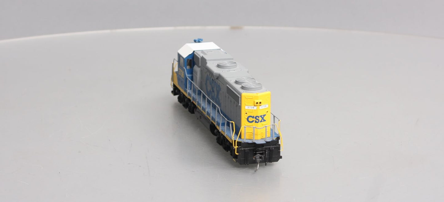 MTH 85-2020-1 HO CSX GP38-2 Diesel Engine with Proto-Sound 3 #2736
