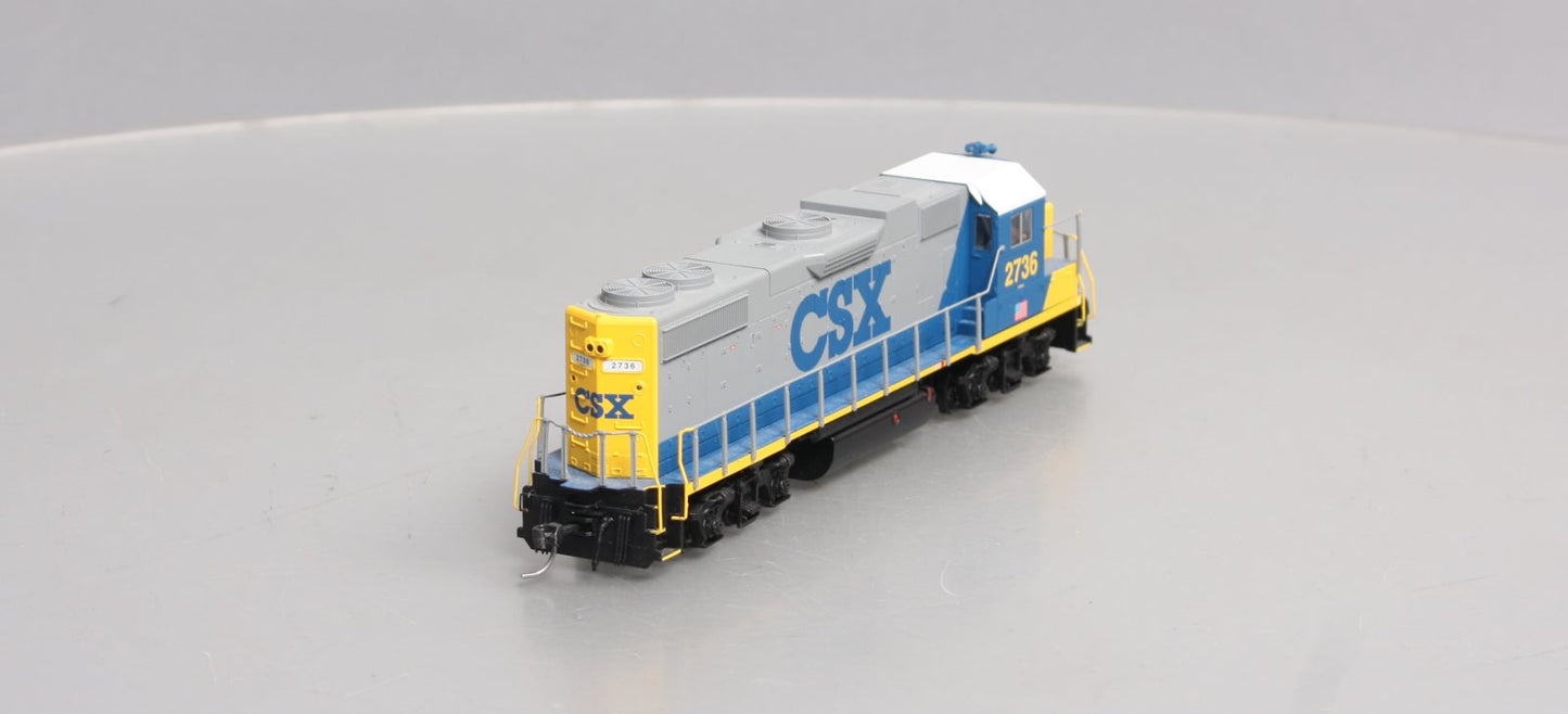 MTH 85-2020-1 HO CSX GP38-2 Diesel Engine with Proto-Sound 3 #2736
