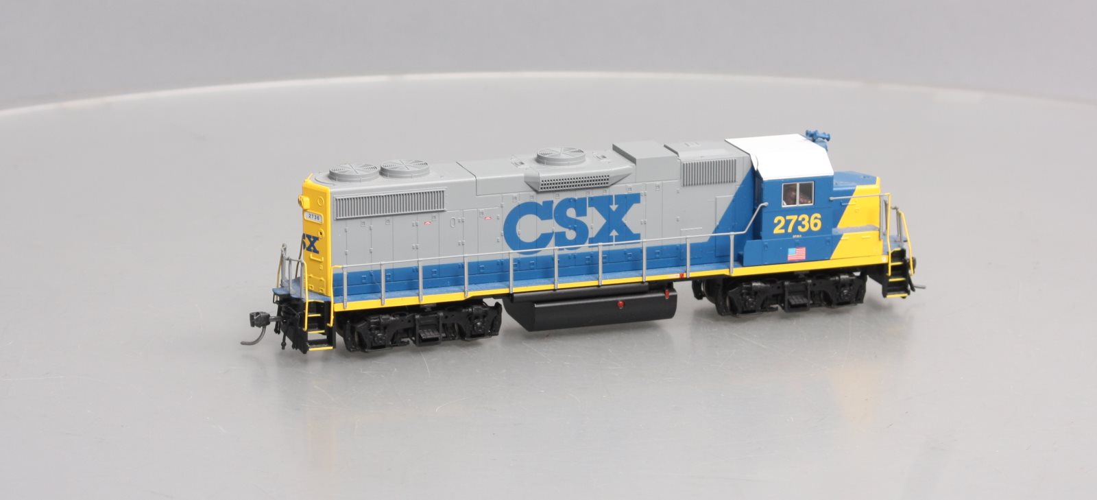 MTH 85-2020-1 HO CSX GP38-2 Diesel Engine with Proto-Sound 3 #2736