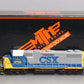MTH 85-2020-1 HO CSX GP38-2 Diesel Engine with Proto-Sound 3 #2736