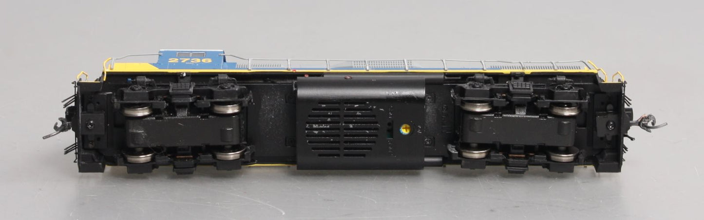 MTH 85-2020-1 HO CSX GP38-2 Diesel Engine with Proto-Sound 3 #2736