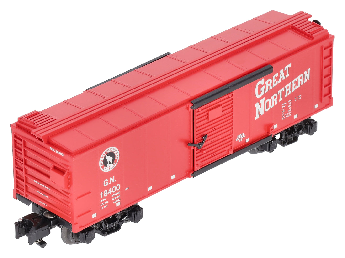 American Flyer 6-48870 S Scale Great Northern Steam RailSounds Boxcar #18400
