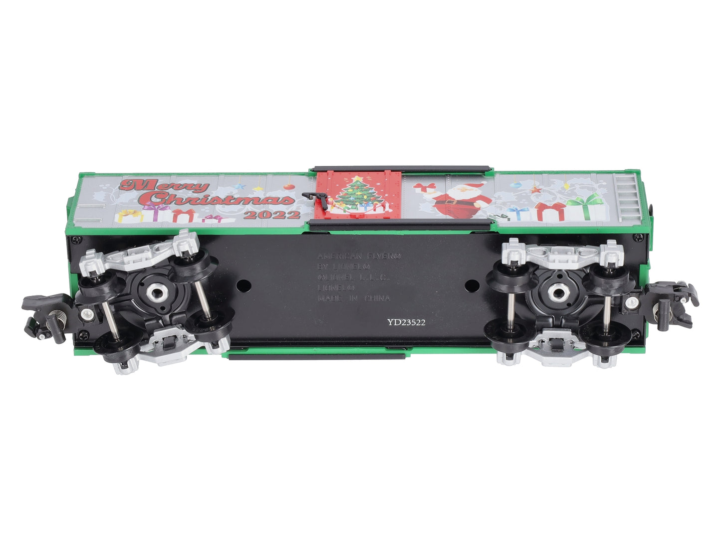 American Flyer 2219340 S Gauge 2022 Christmas Boxcar