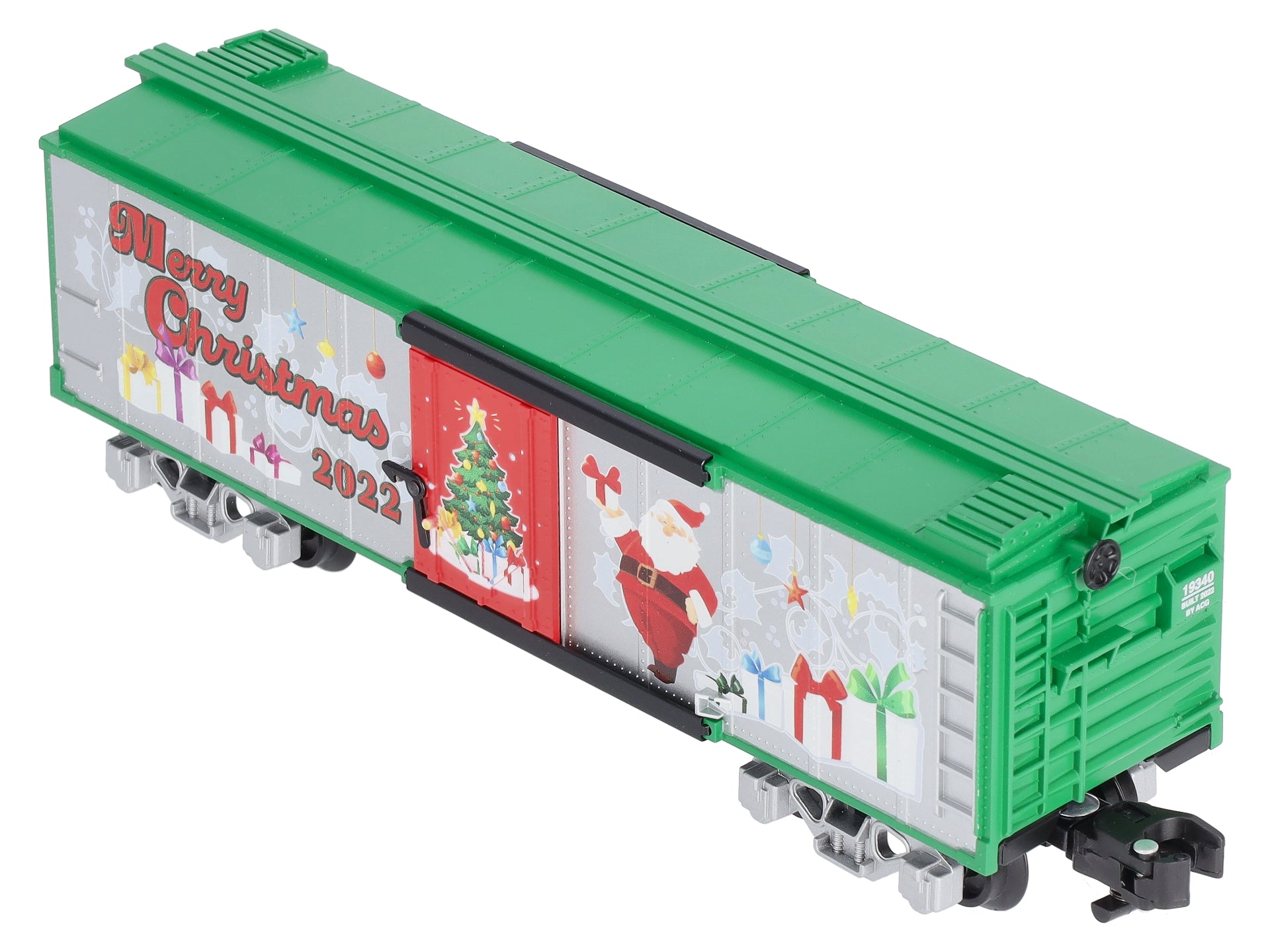 American Flyer 2219340 S Gauge 2022 Christmas Boxcar