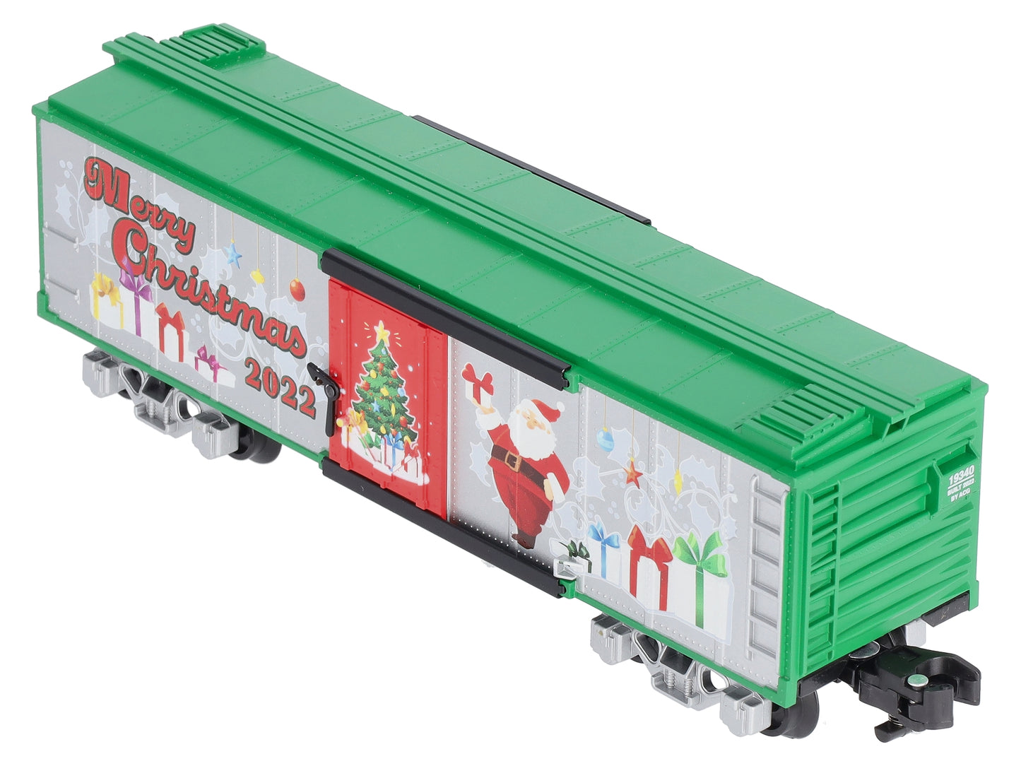 American Flyer 2219340 S Gauge 2022 Christmas Boxcar