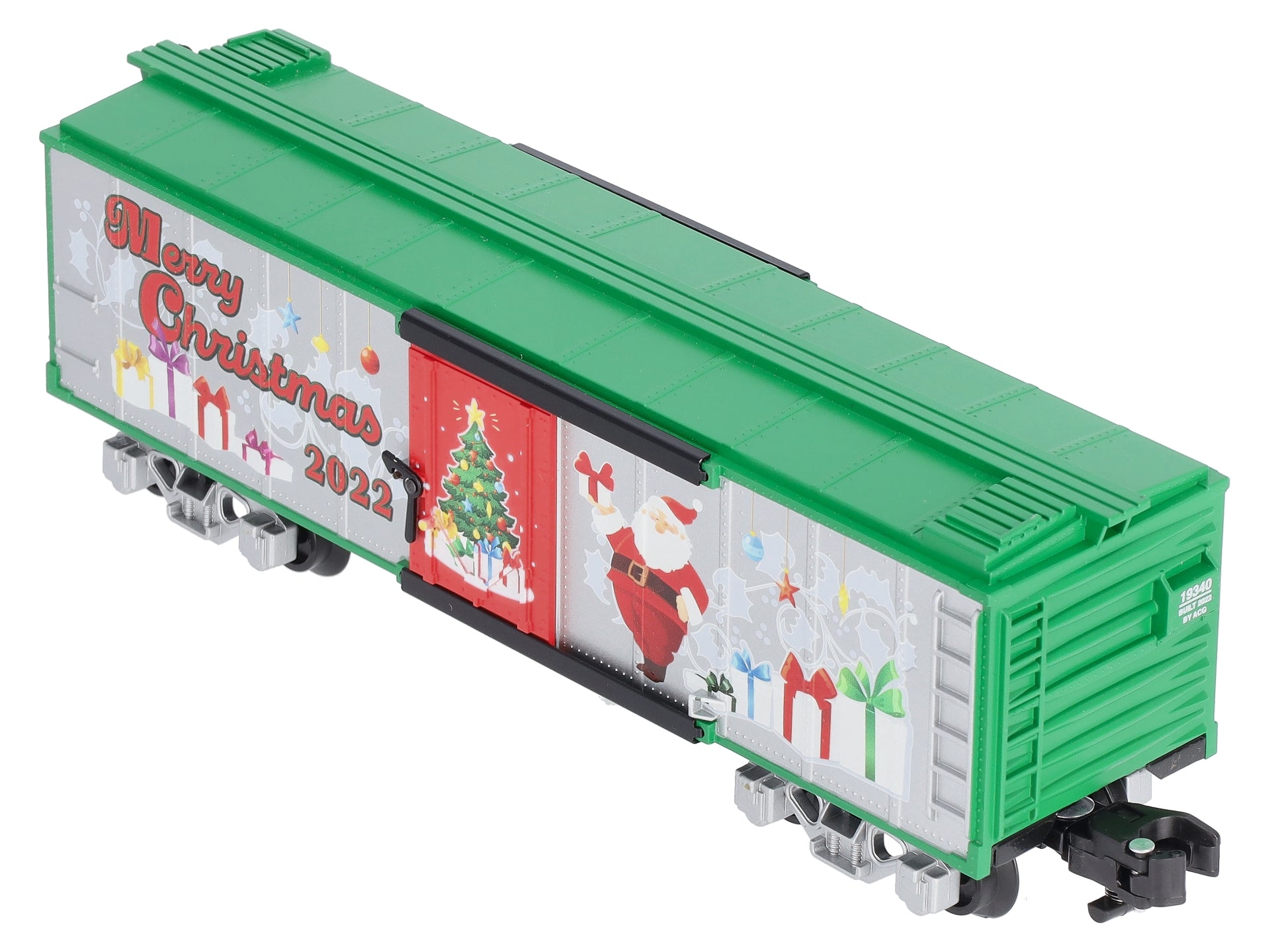 American Flyer 2219340 S Gauge 2022 Christmas Boxcar