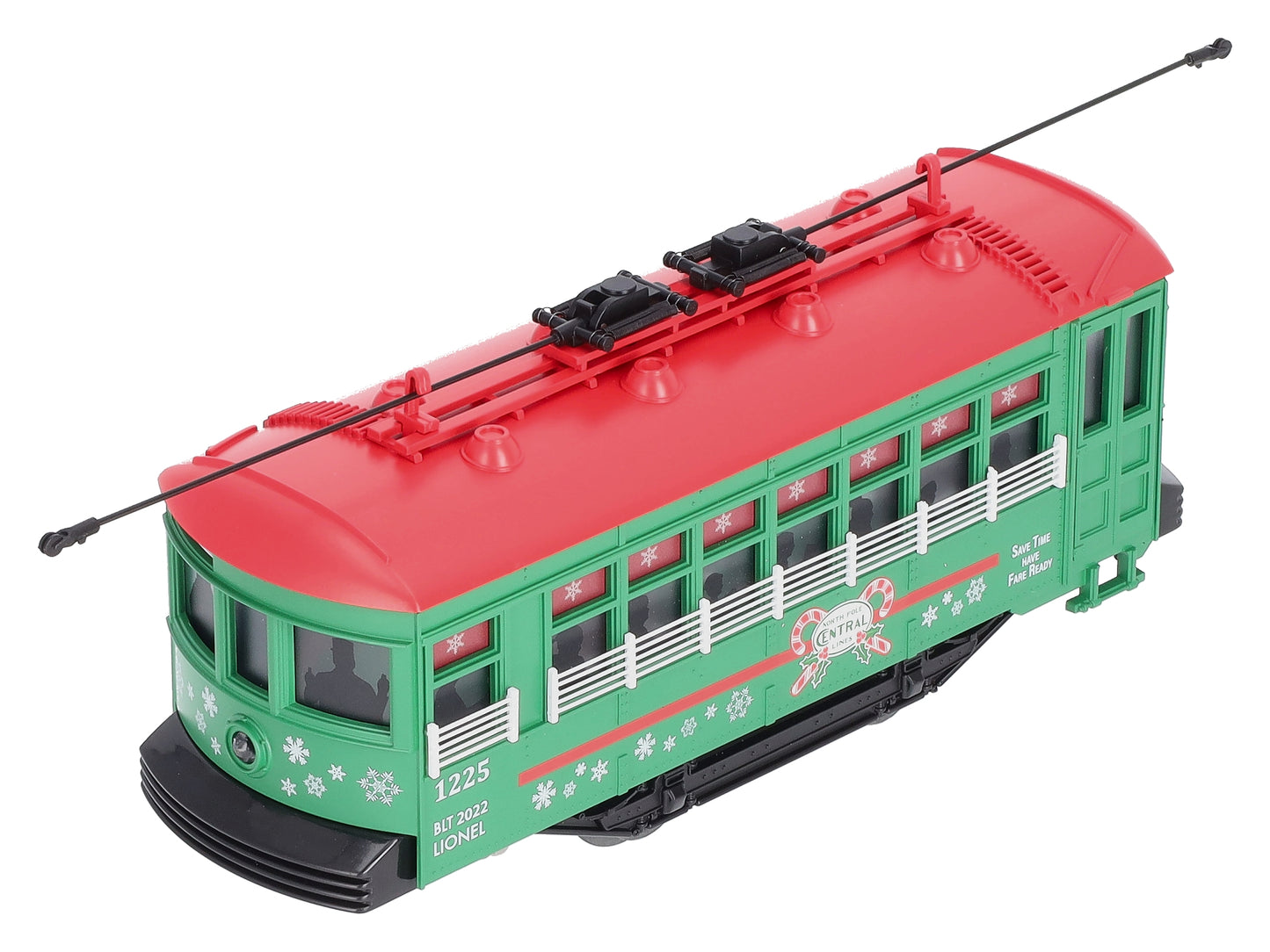 Lionel 2135140 O Christmas Lionel North Pole Central Trolley