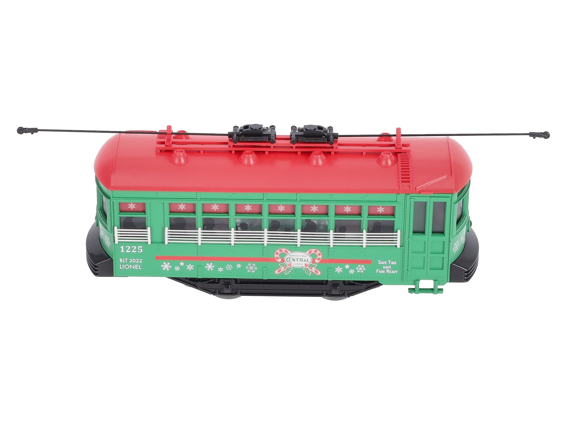 Lionel 2135140 O Christmas Lionel North Pole Central Trolley
