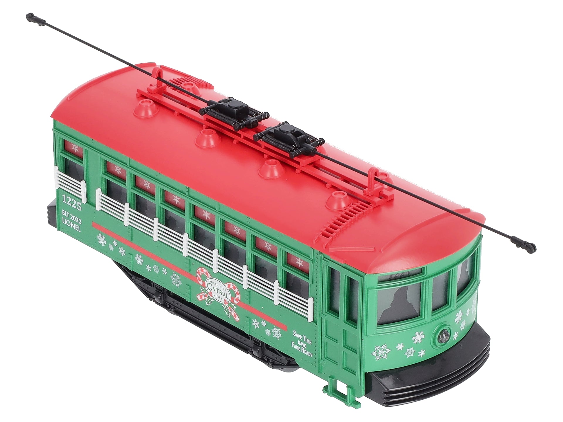 Lionel 2135140 O Christmas Lionel North Pole Central Trolley