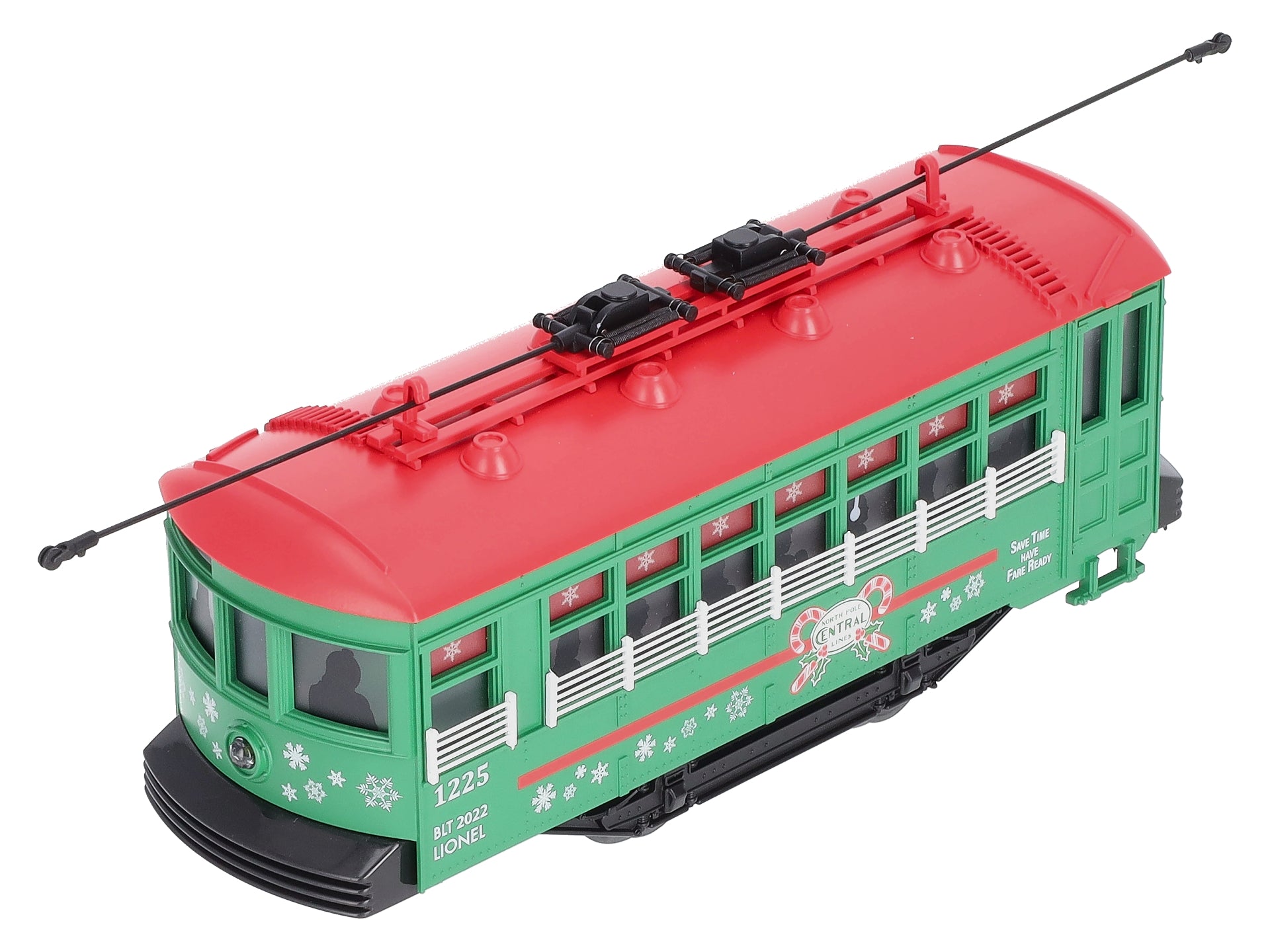 Lionel 2135140 O Christmas Lionel North Pole Central Trolley
