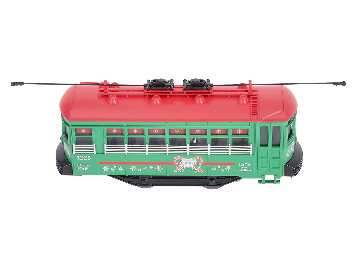 Lionel 2135140 O Christmas Lionel North Pole Central Trolley