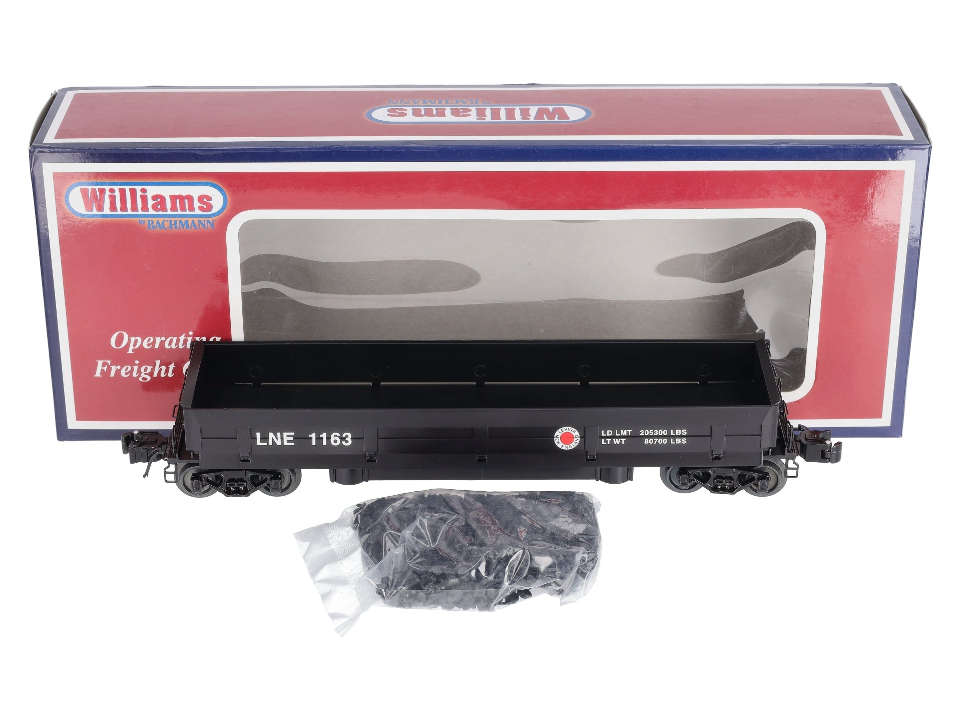 Williams 47953 O Lehigh & New England - Operating Coal Dump Car