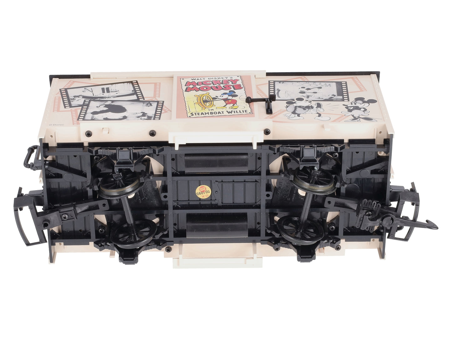 LGB 44358 G Scale Disney Steamboat Willie Disney Mickey Mouse Boxcar LN/Box